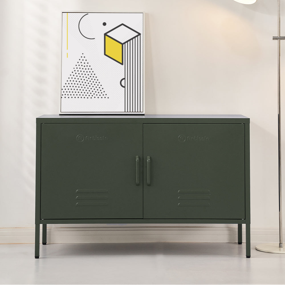 Base Metal Cabinet Sideboard - Green