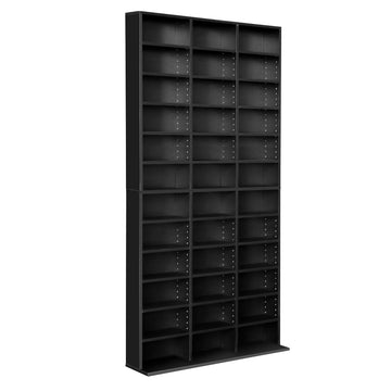 Adjustable Book Shelf Unit - Black