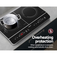 Electric Induction Cooktop 60cm Portable Kitchen Ceramic Glass Cooker