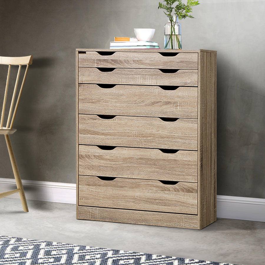 6 Chest of Drawers Tallboy