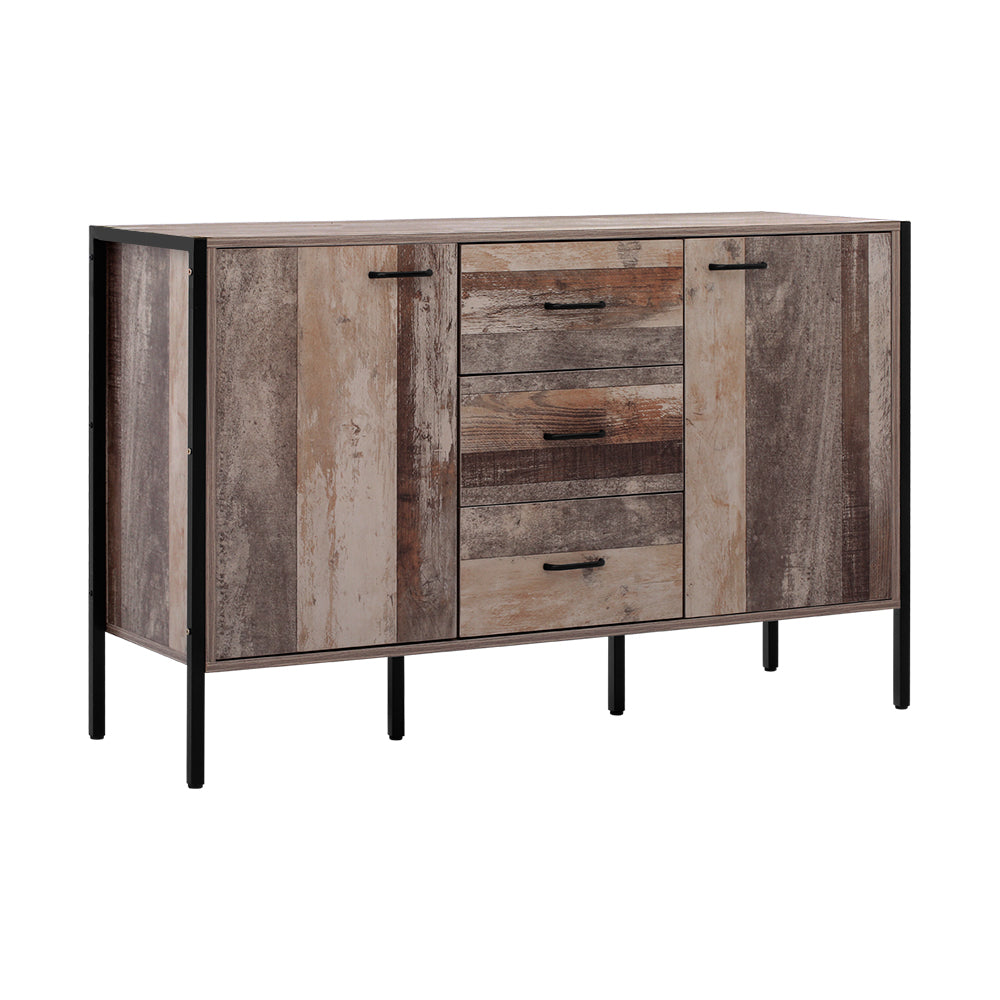 Industrial Rustic Sidetable - Wooden