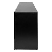 Entertainment Unit RGB LED High Gloss - 180cm Black