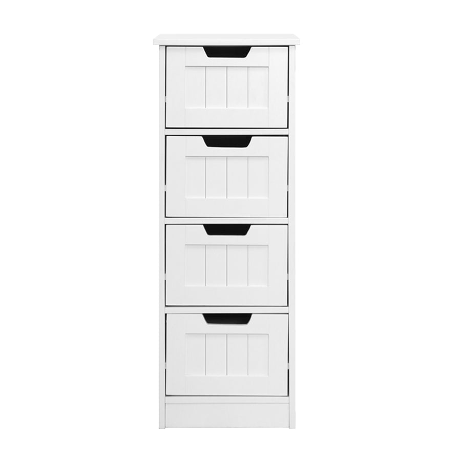 White Tallboy Chest of Drawers