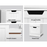 White Tallboy Chest of Drawers