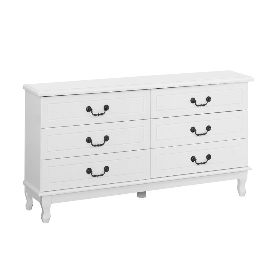 White Chest of Drawers Dresser Table