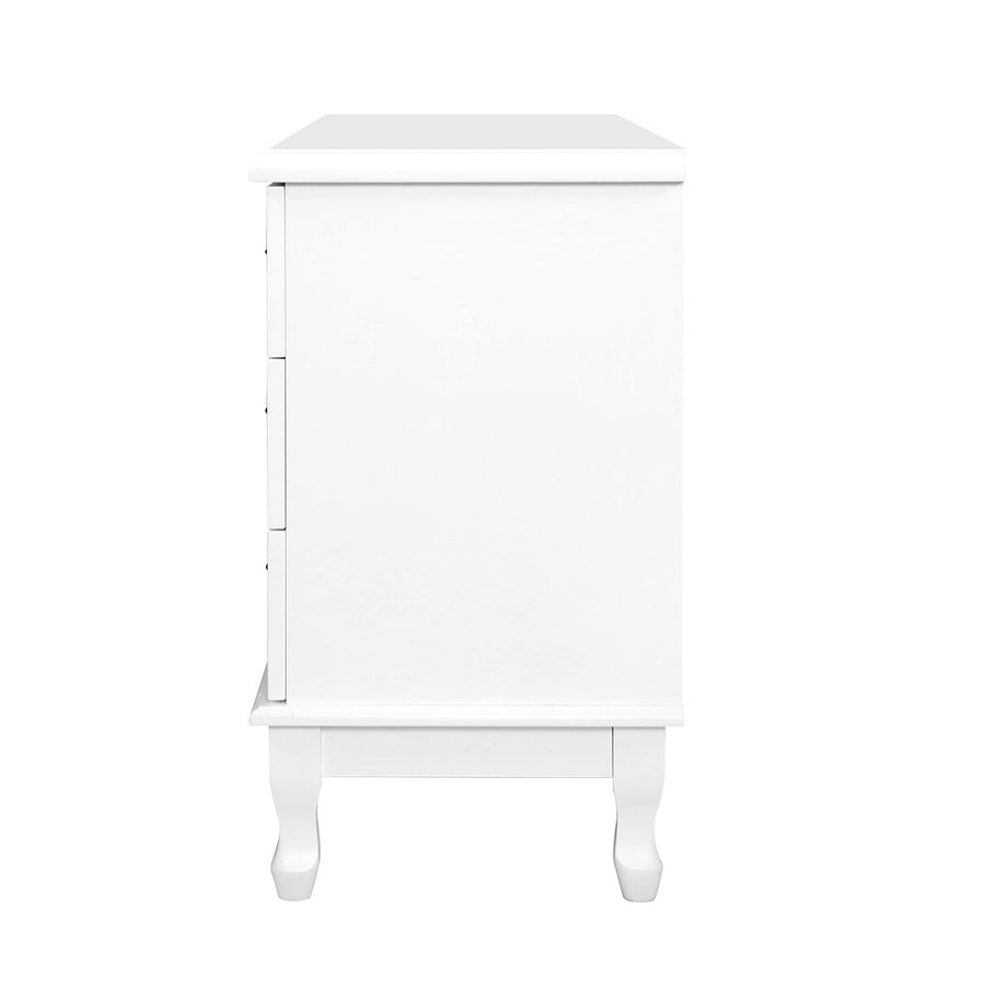 White Chest of Drawers Dresser Table