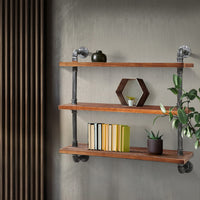 Industrial Rustic Shelving - 3 Shelves