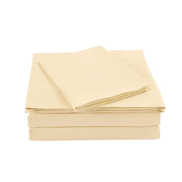 1000 Thread Count Hotel Grade Bamboo Cotton Quilt Cover Pillowcases Set - Queen - Blush