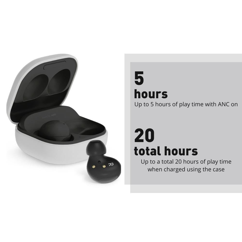 Galaxy Buds2 Wireless Noise Canceling In-Ear Bluetooth Earphones Graphite SM-R177NZKA