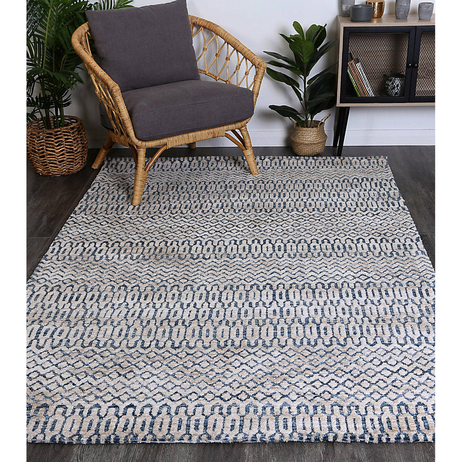 Alayah Camphils Navy Rug 160x230 cm