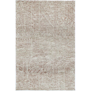 Alayah Rust Flower Rug 240x330 cm