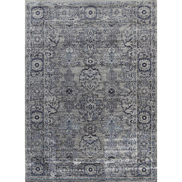 Arya Grey Contemporary Rug 80x300 cm