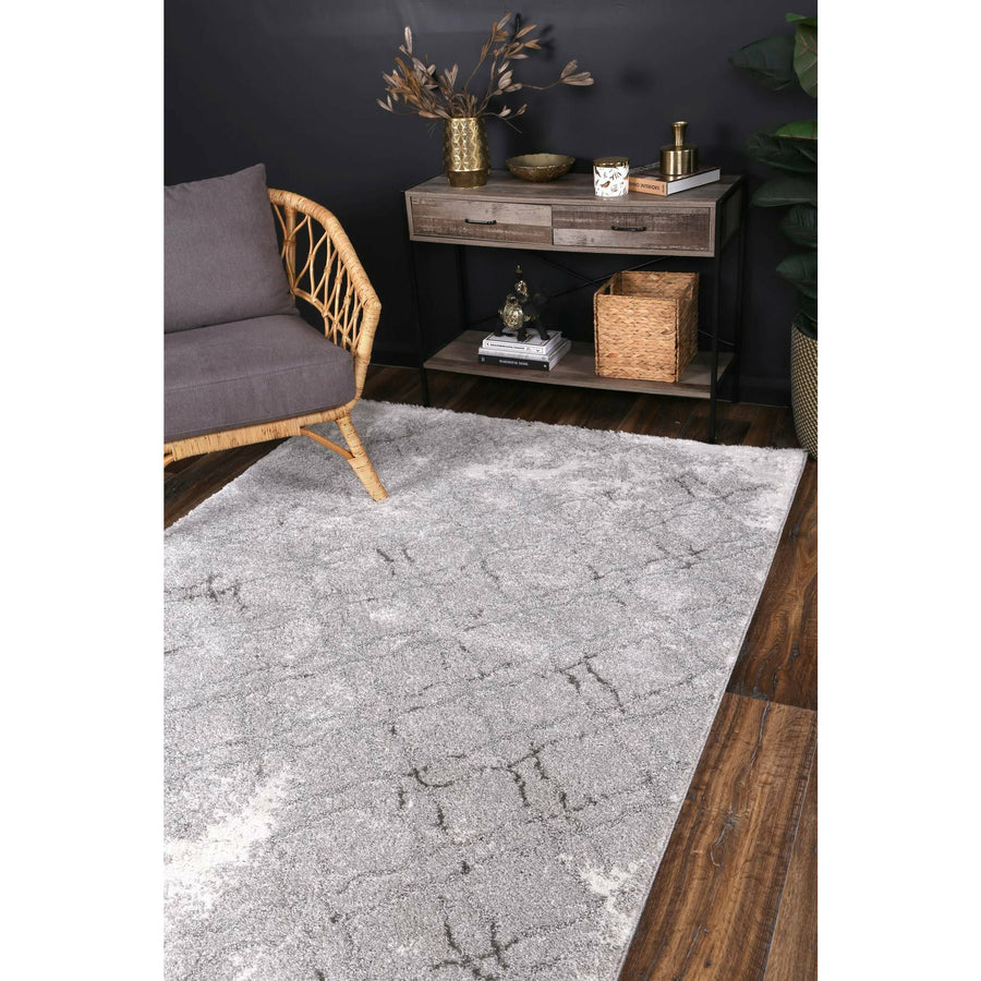 Yuzil Grey Transitional Rug 160x230cm