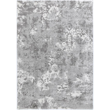 Yuzil Grey Transitional Floral Rug 160x230cm