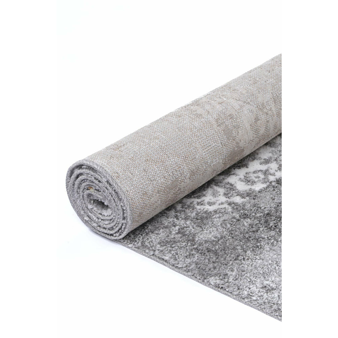 Yuzil Grey Transitional Floral Rug 160x230cm