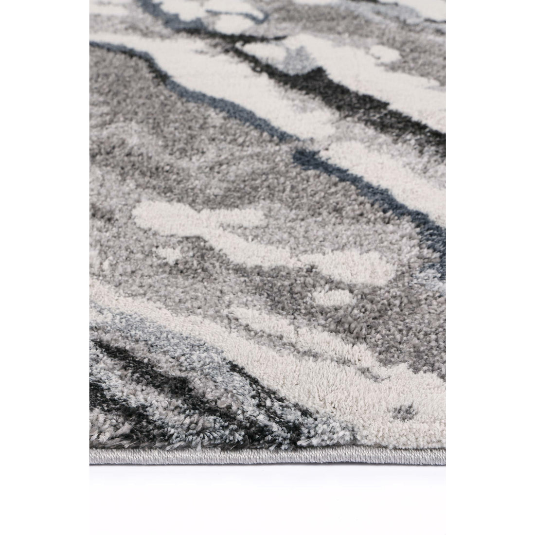 Yuzil Multi Abstract Wave Rug 240x330cm