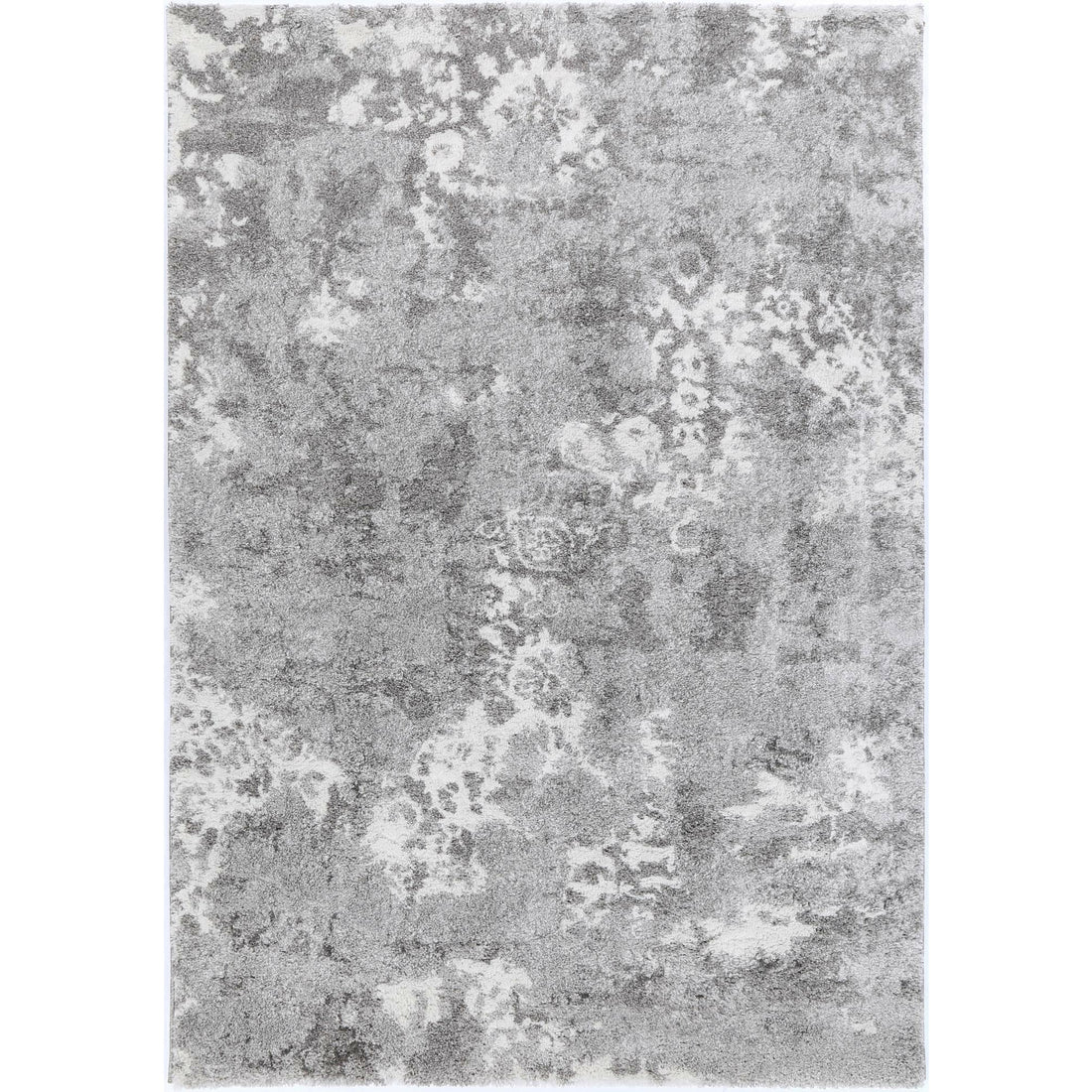 Yuzil Grey Transitional Floral Rug 280x380cm