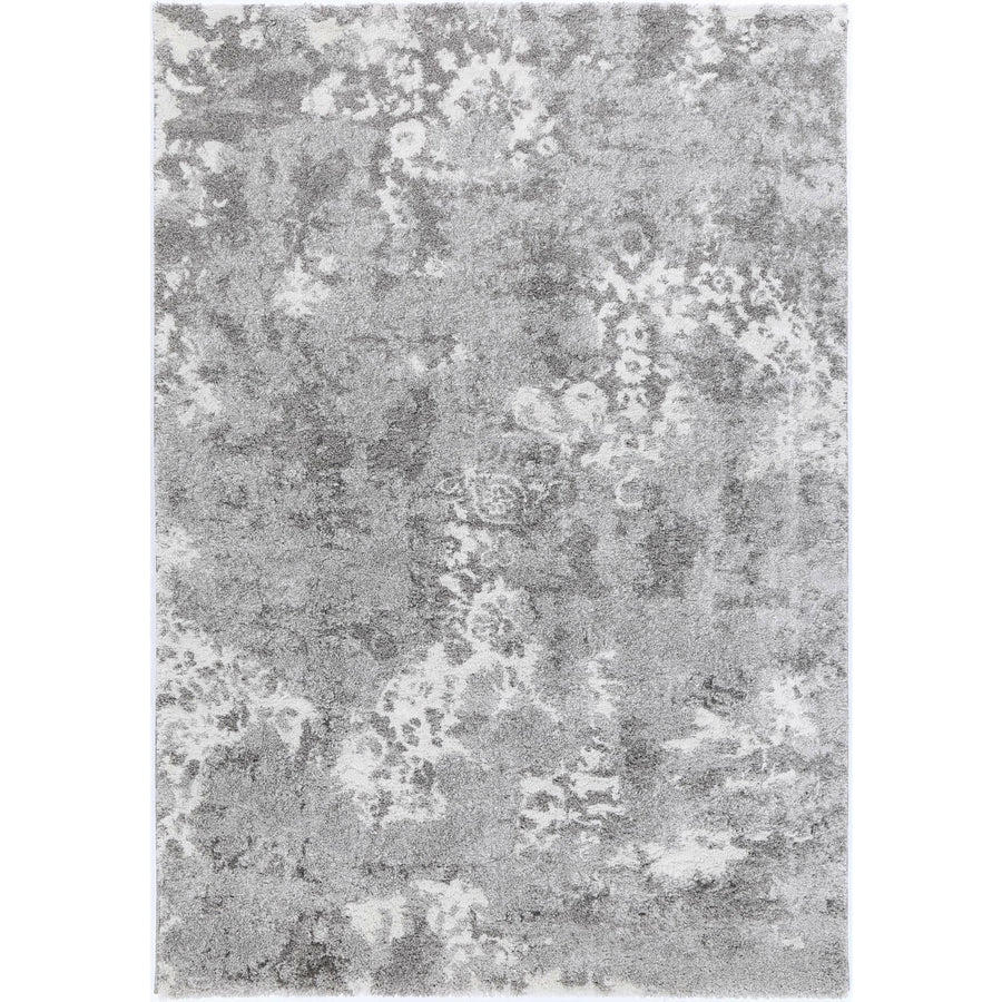 Yuzil Grey Transitional Floral Rug 280x380cm