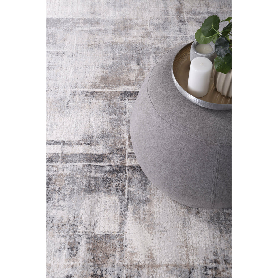 Amelia Beige Grey Modern Rug 160x230 cm