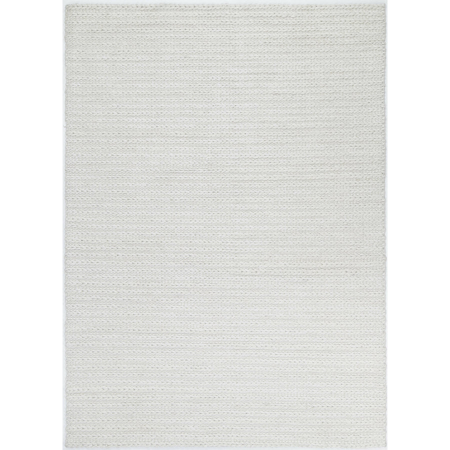 Zayna Cue White Wool Blend Rug 160x230cm