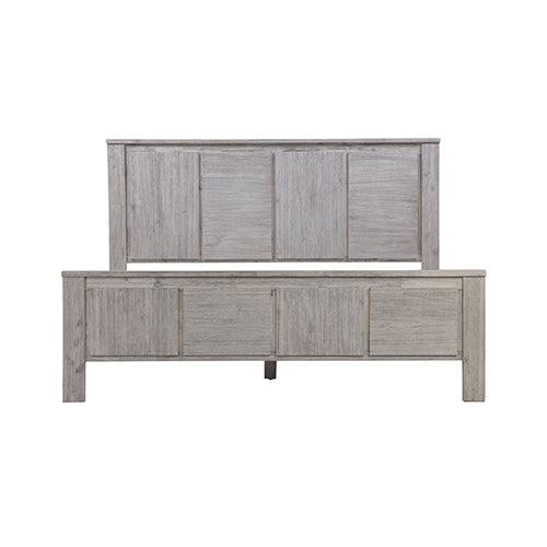 Acacia Ash Wood Bed Frame - Queen