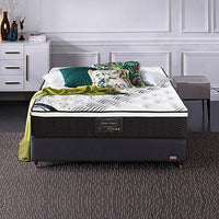 Pocket Spring Coil Mattress Euro Top (Medium Weight) 33cm Thick - Queen