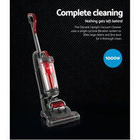 Upright Vacuum Cleaner Stick Bagless Free-standing Cyclone Filter 1000W